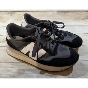 New Balance Shoes Gray Black Suede 237 Retro Running Athletic Sneakers Wmn Sz 9
